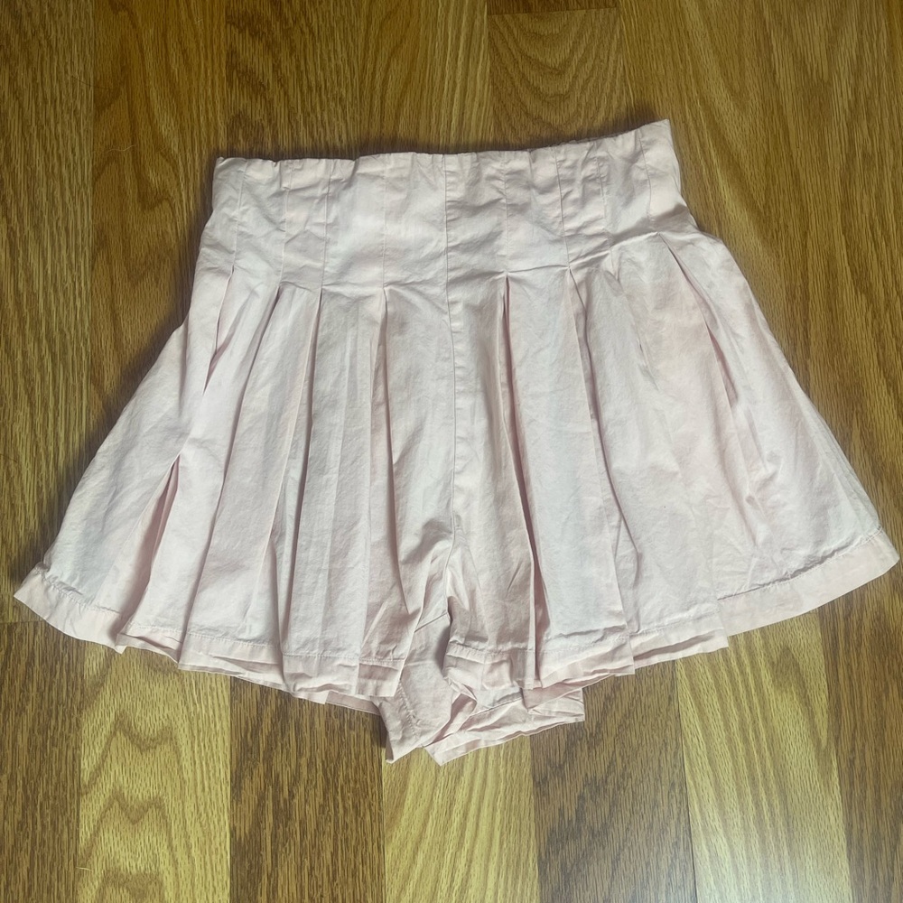 Free people pink summer shorts size M